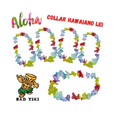 el collar hawaiano Fabricando Artículos de Fiesta, Confeti y Serpentinas desde 1955. 